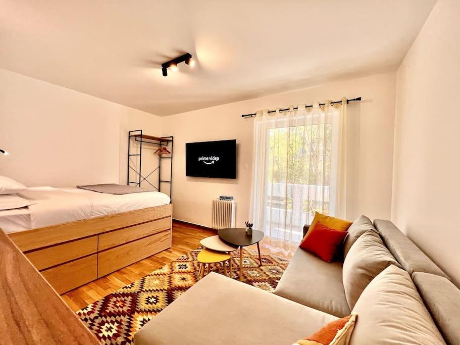 Lovely Studio 3-Min From Beach Palaio Faliro Экстерьер фото