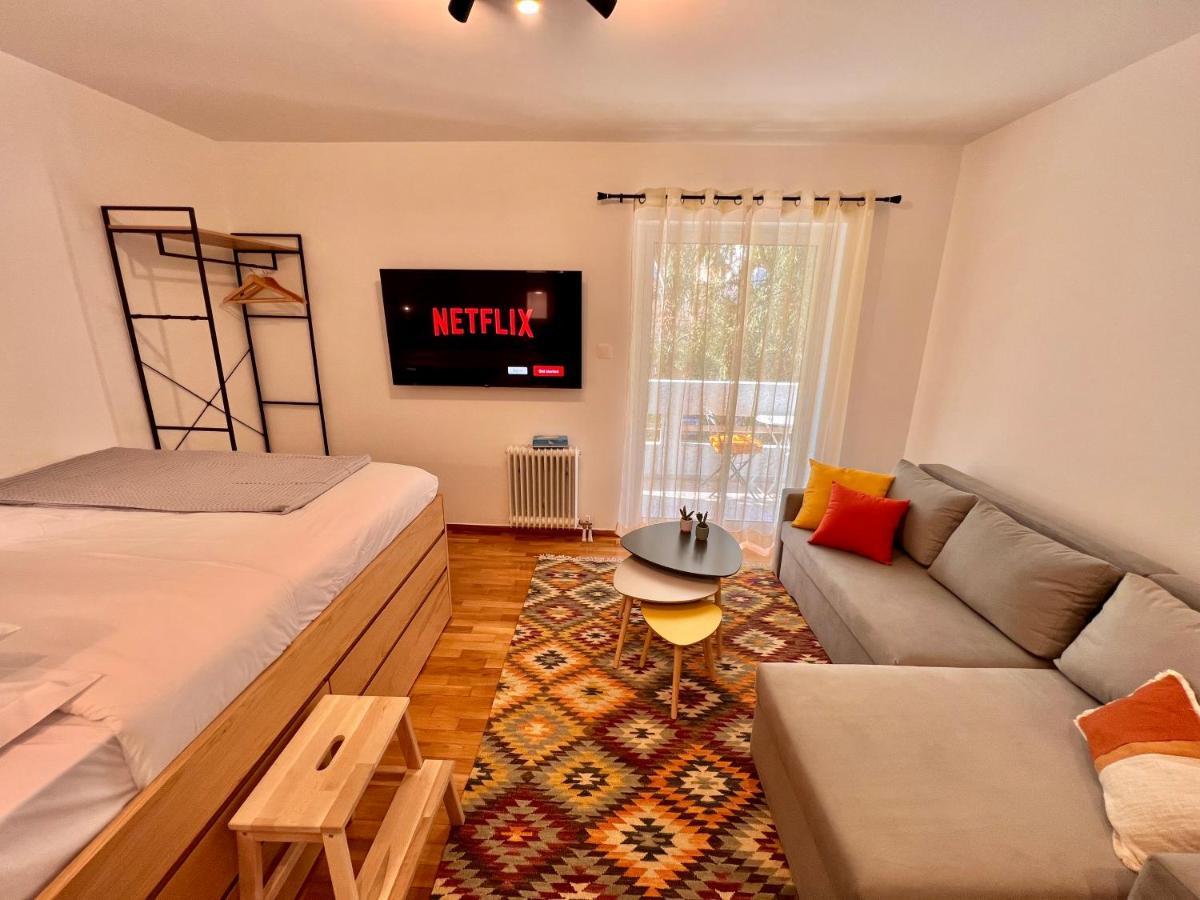 Lovely Studio 3-Min From Beach Palaio Faliro Экстерьер фото